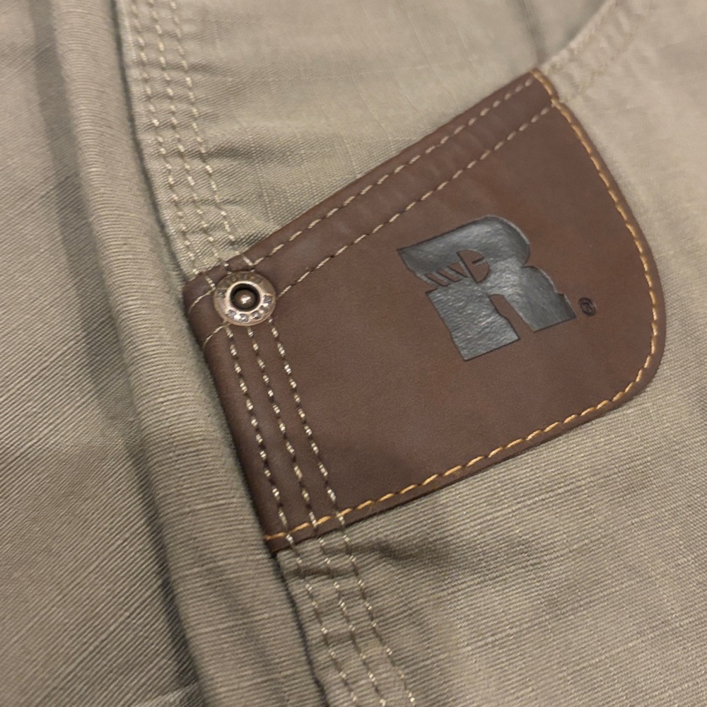 Wrangler RIGGS Work Wear Men's Tan Cargo Pants - Picture 2 of 9